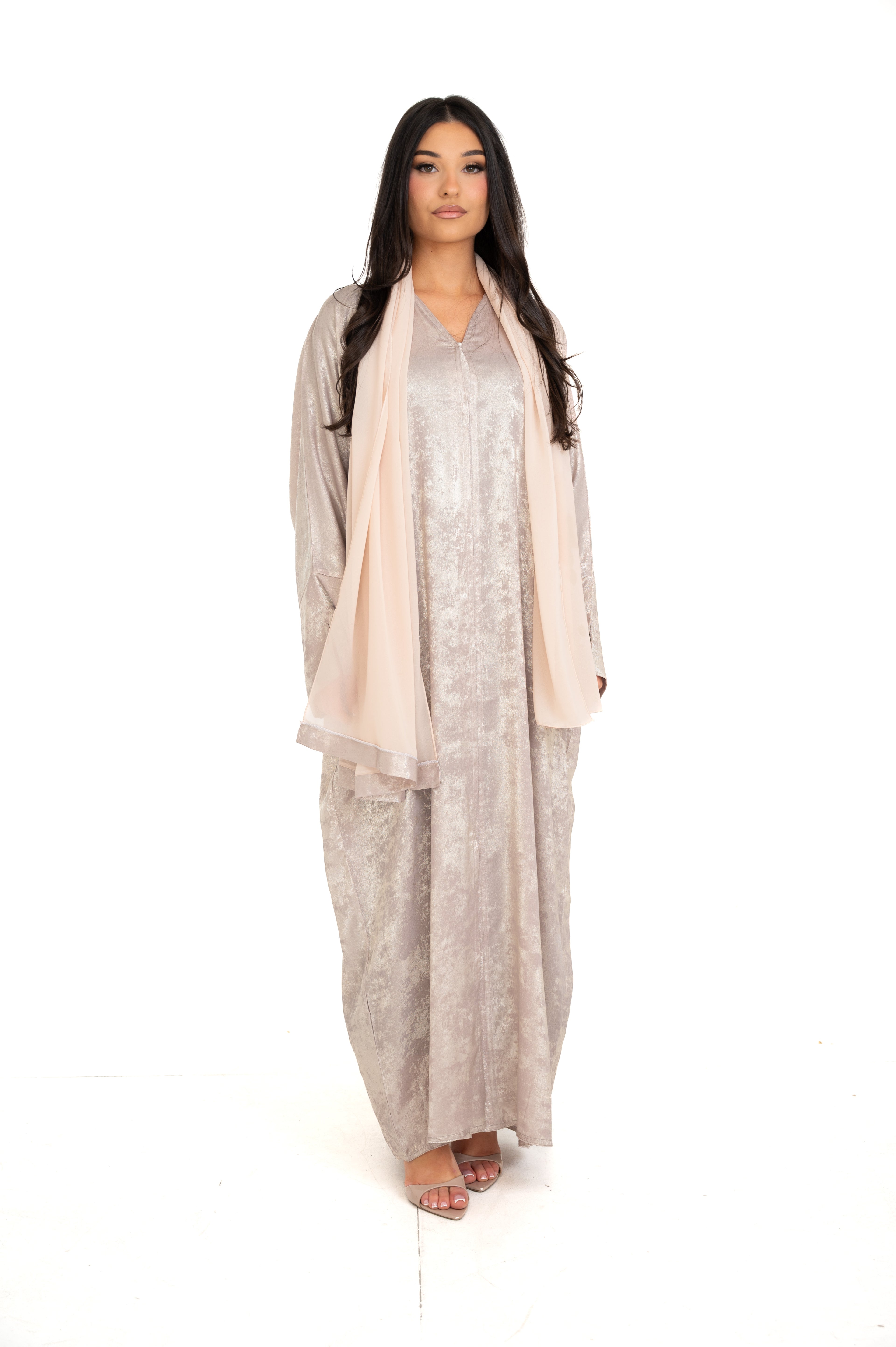 Layali Beige Abaya