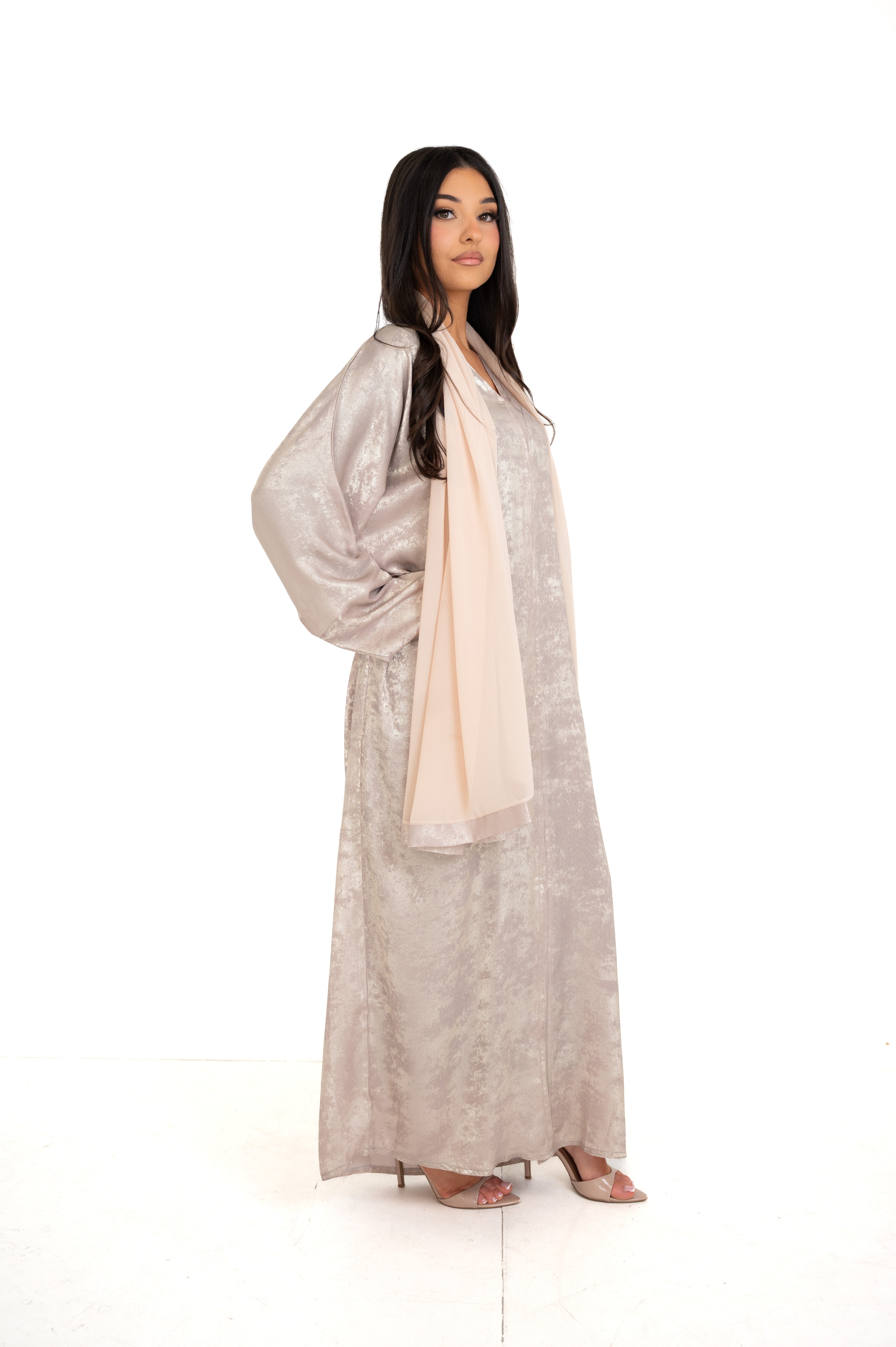 Layali Beige Abaya