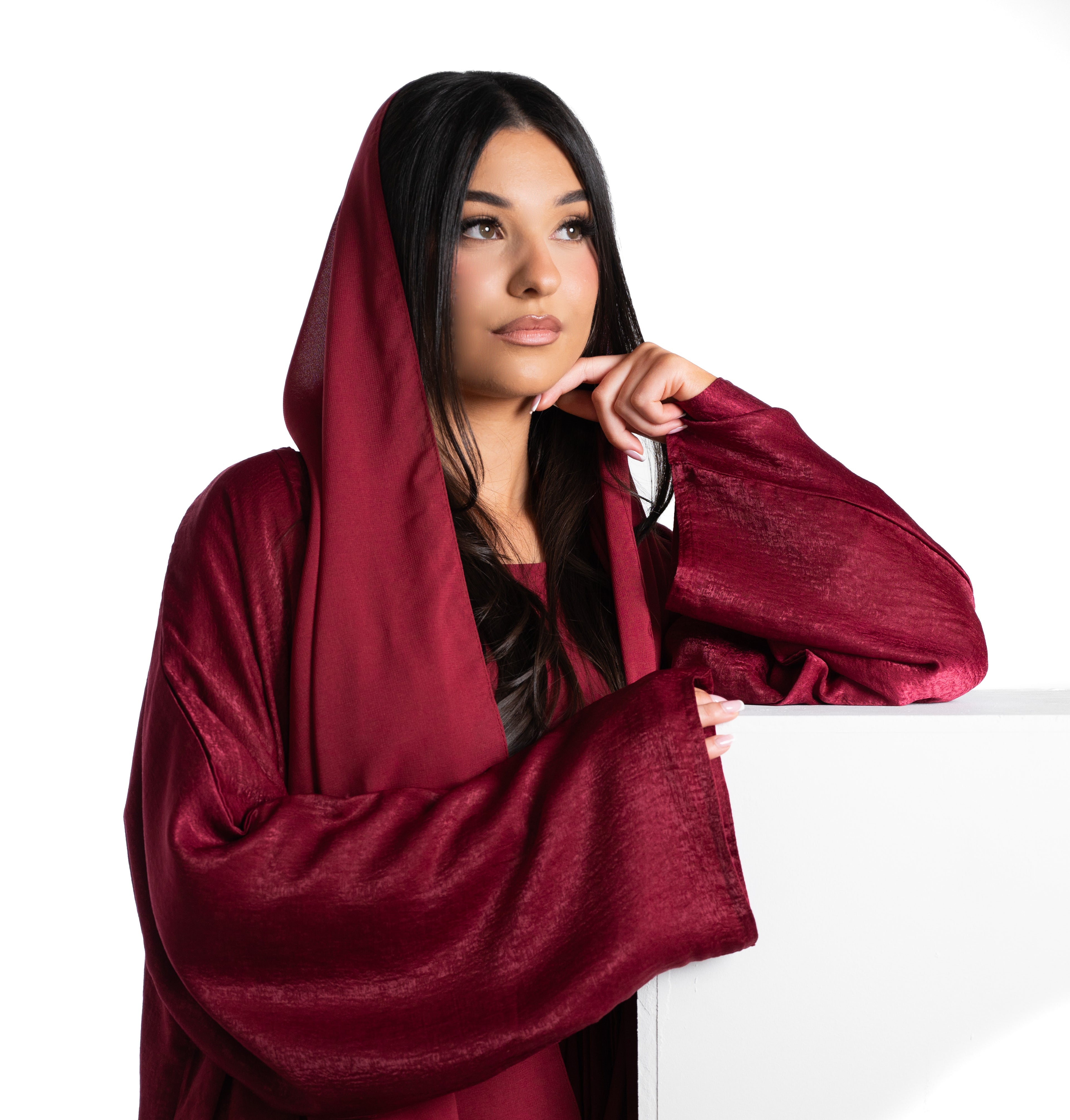 Sirat Ruby Abaya Set