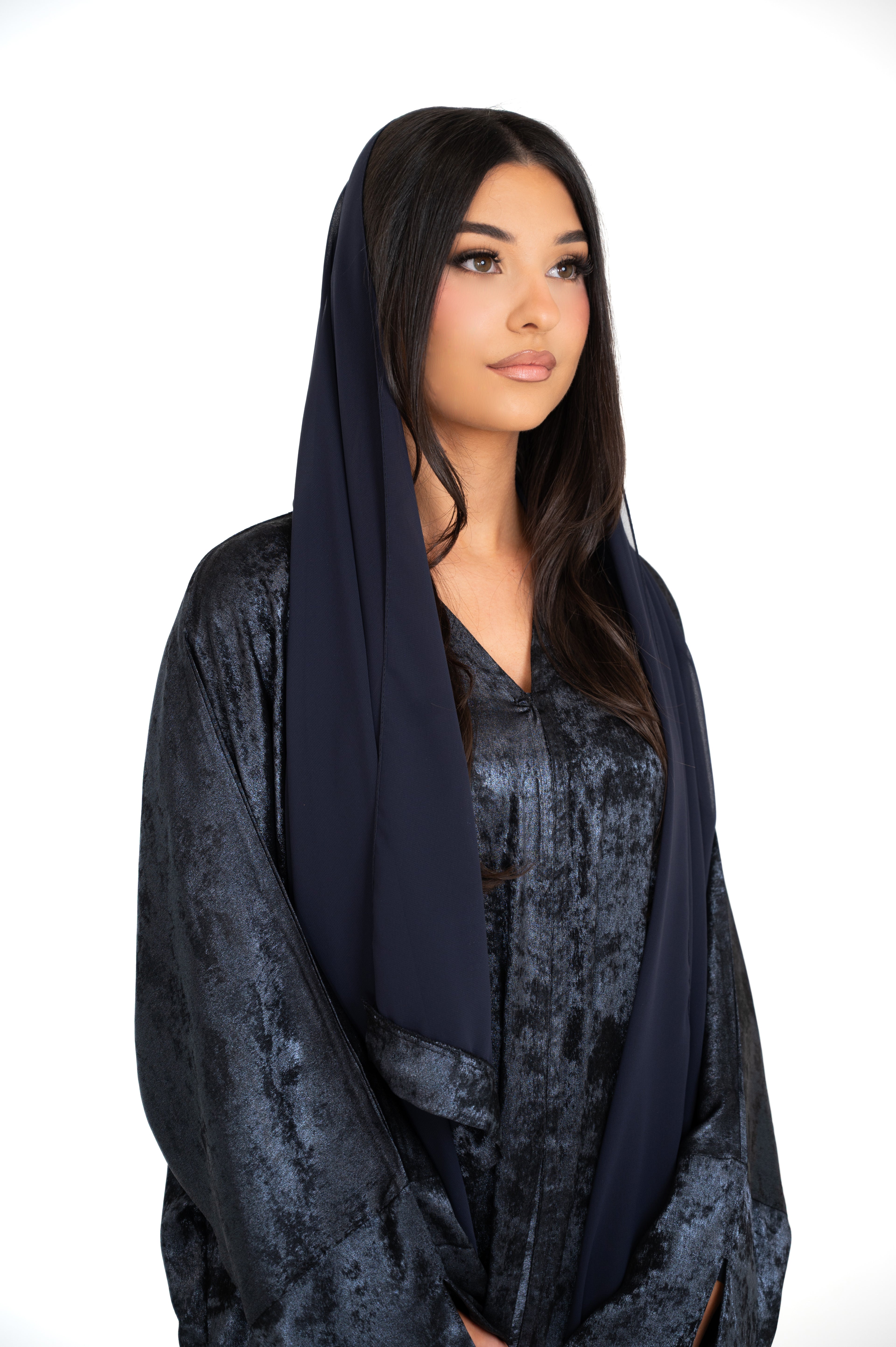 Layali Navy Abaya