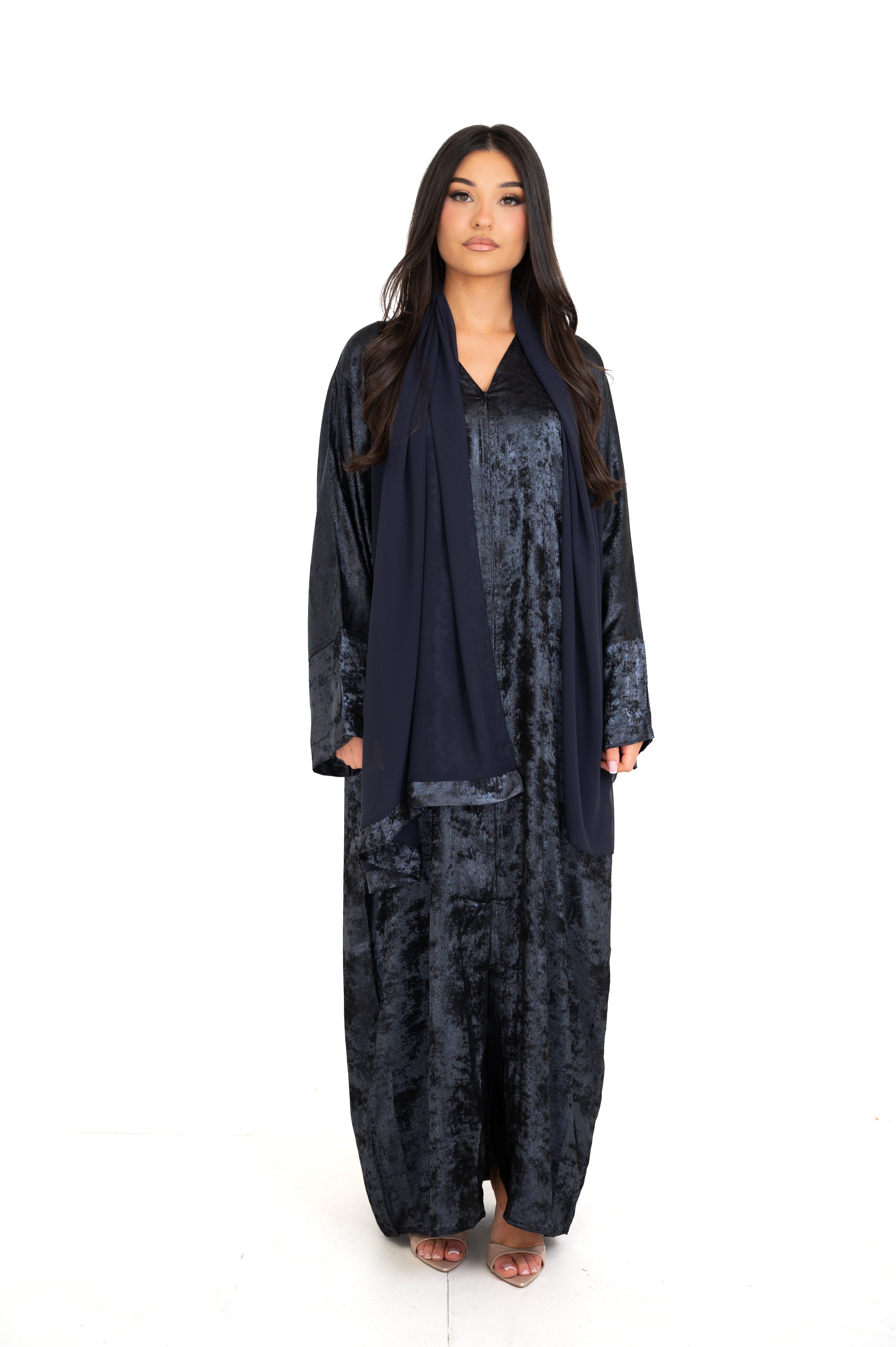 Layali Navy Abaya