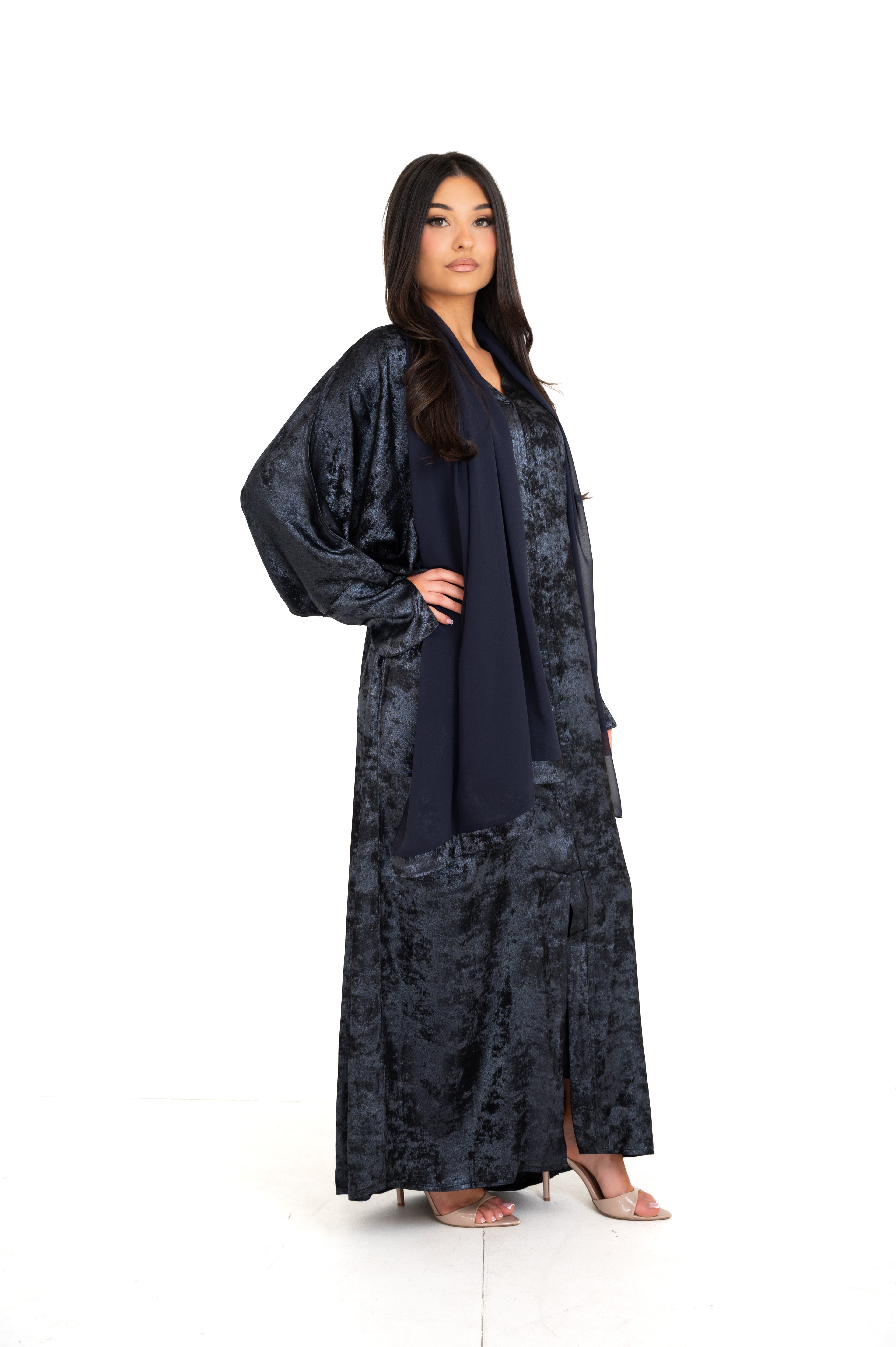 Layali Navy Abaya